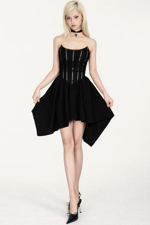 Dark Venus Fishbone Dress