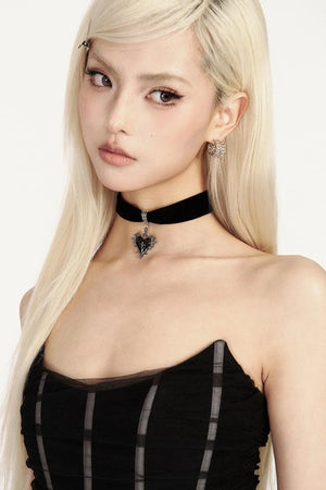 Dark Venus Fishbone Dress