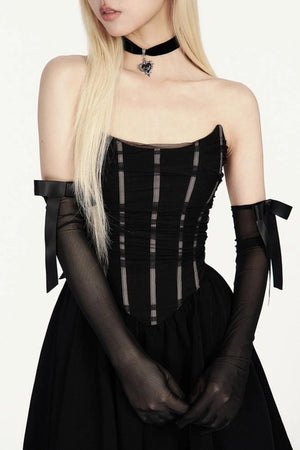 Dark Venus Fishbone Dress