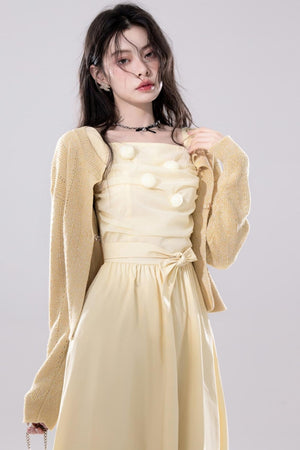 Daylight Floral Halter Dress