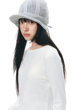 Decorative Button Layered Top