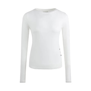 Decorative Button Layered Top