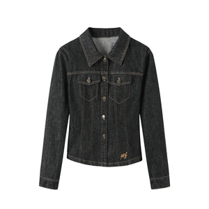 Denim Jacket Skirt Set-Up