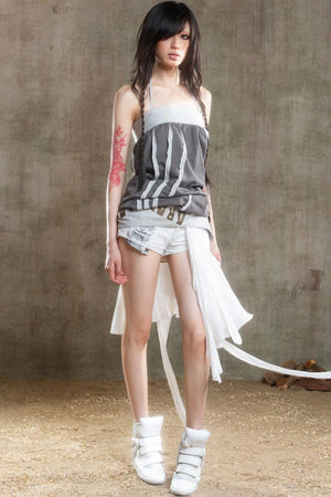 Denim Multi-Wear Shorts