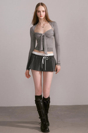 Design Sense Bow Waist Suspender Set