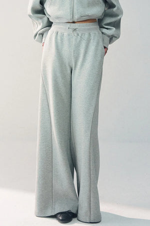 Detachable Fur Collar Sweatshirt Jacket Set-Up