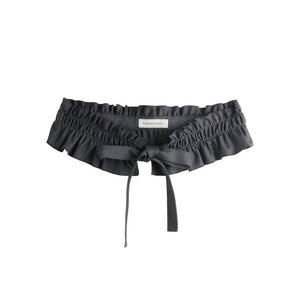 Detachable Pleated Midi Skirt Set