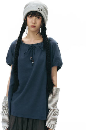 Detachable Sleeve Knitted Top