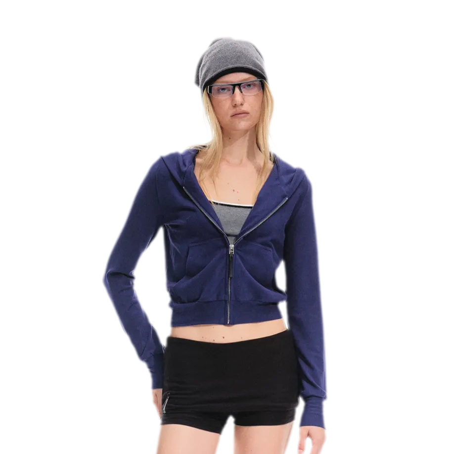 Cashmere Cropped Yoga Jacket