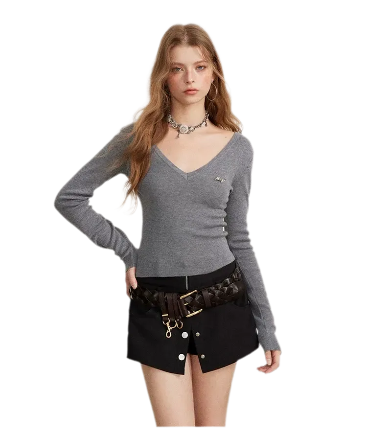 Double-Waist Convertible A-Line Skort