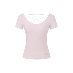 Dewdrop Lace Backless Top