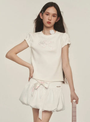 Diamond Bud Sleeve T-Shirt