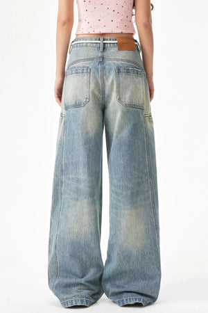 Distressed Denim Pants