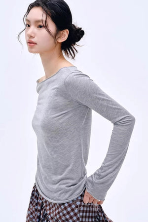 Distressed Letter Print Sweater