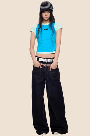 Dopamine Retro Slim-Fit Top