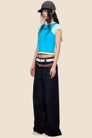 Dopamine Retro Slim-Fit Top
