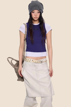 Dopamine Retro Slim-Fit Top