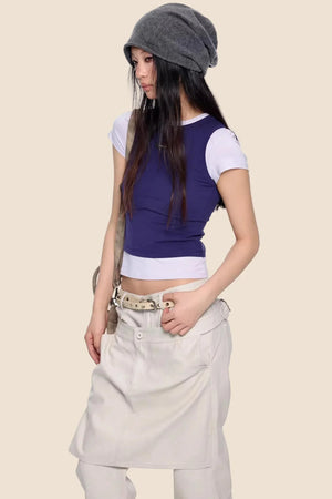 Dopamine Retro Slim-Fit Top