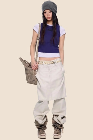 Dopamine Retro Slim-Fit Top