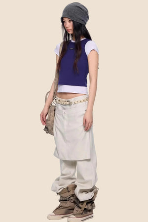 Dopamine Retro Slim-Fit Top