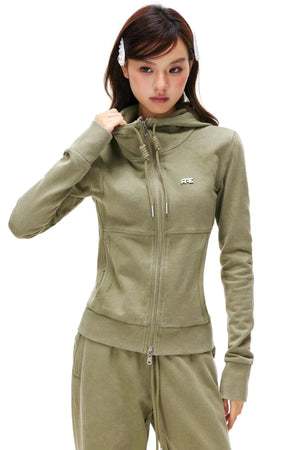 Double-Ended Zipper Jacket & Sweatpants Set-Up