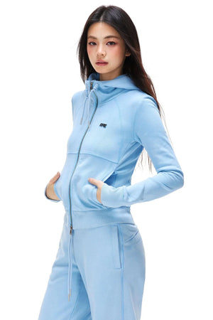 Double-Ended Zipper Jacket & Sweatpants Set-Up