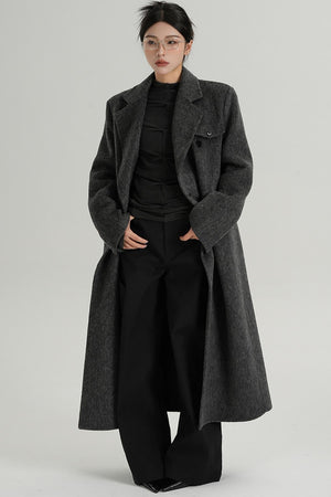 Double-Faced Tweed Wool Jacket