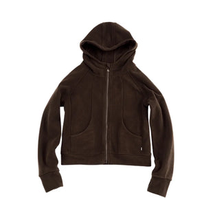 Double-Sided Fleece Hooded Jacket Set-Up