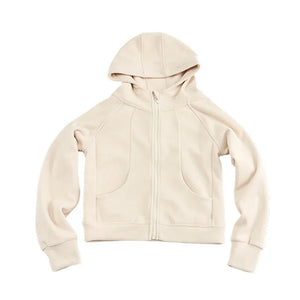 Double-Sided Fleece Hooded Jacket Set-Up