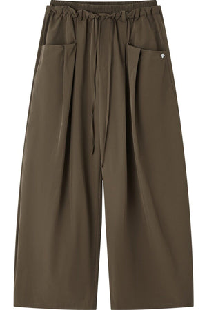 Double Waistband Scimitar Trousers
