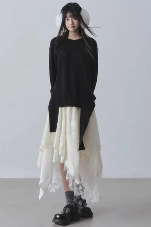 Dream Moonlight Jacquard Skirt