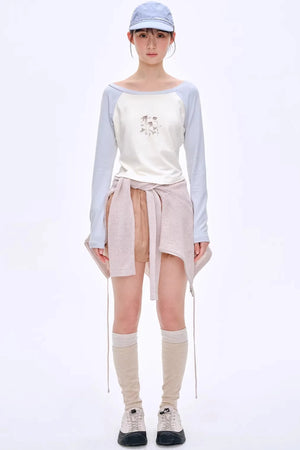 Dreamy Floral Raglan Top