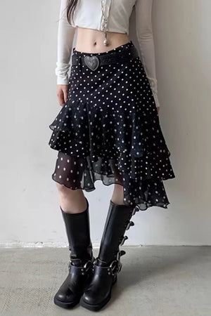 Dreamy Polka Dot Skirt
