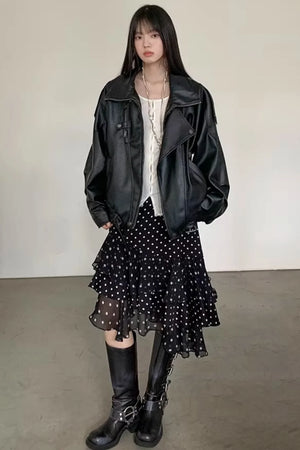 Dreamy Polka Dot Skirt