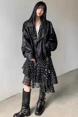 Dreamy Polka Dot Skirt