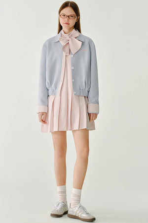 Drop Shoulder Sweat Jacket