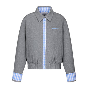 Drop Shoulder Sweat Jacket