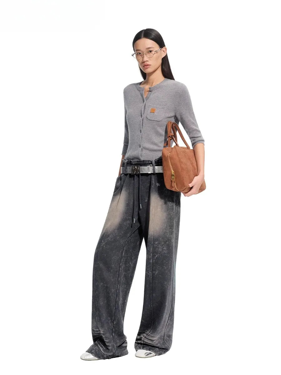 "Feria Series" Volcano Washed Loose Sweatpants