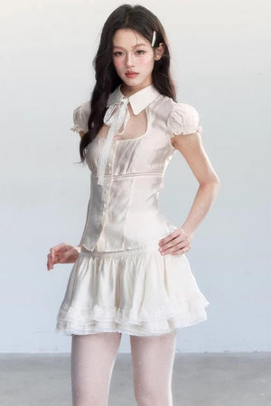 Early Spring Oxygen Shirt Skirt Set-Up