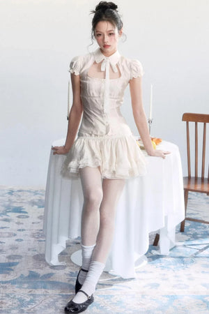 Early Spring Oxygen Shirt Skirt Set-Up