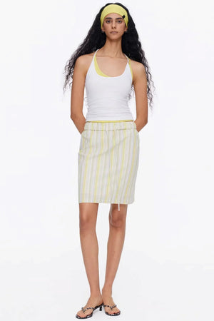 Elastic Cotton Slimming Top