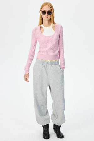 Elasticated Fleece Sweatpants