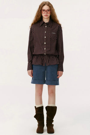 Elasticated Waist Cotton Shirt