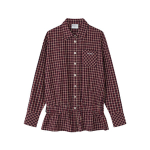 Elasticated Waist Cotton Shirt
