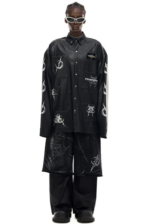 Electric Moon Loose Layered Pants