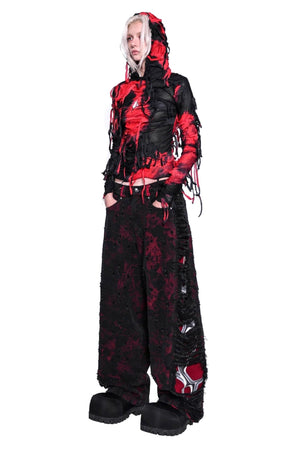 Electric Moon Punk Hooded Top