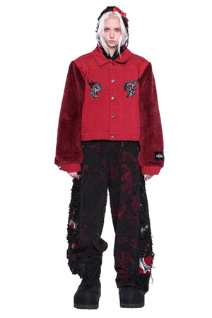 Electric Moon Punk Hooded Top
