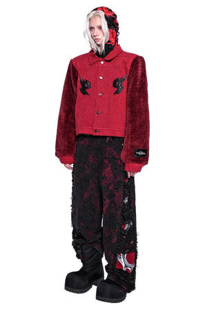 Electric Moon Punk Hooded Top