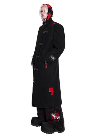 Electric Moon Punk Hooded Top