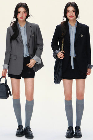 Elegant Bow-Tie Fitted Cardigan